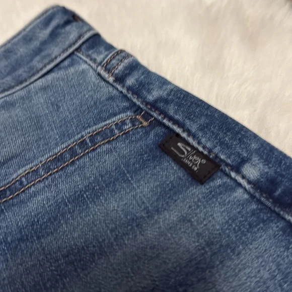 SILVER JEANS CO Raw Hem Denim Shorts ~ NWT - Picture 5 of 10